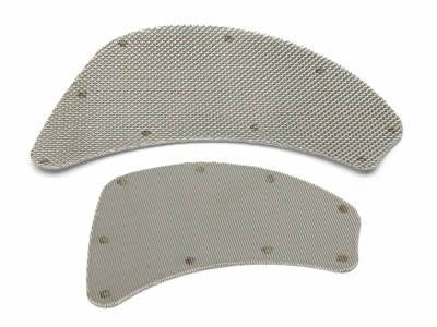 There are two kidney multilayer extruder screens.